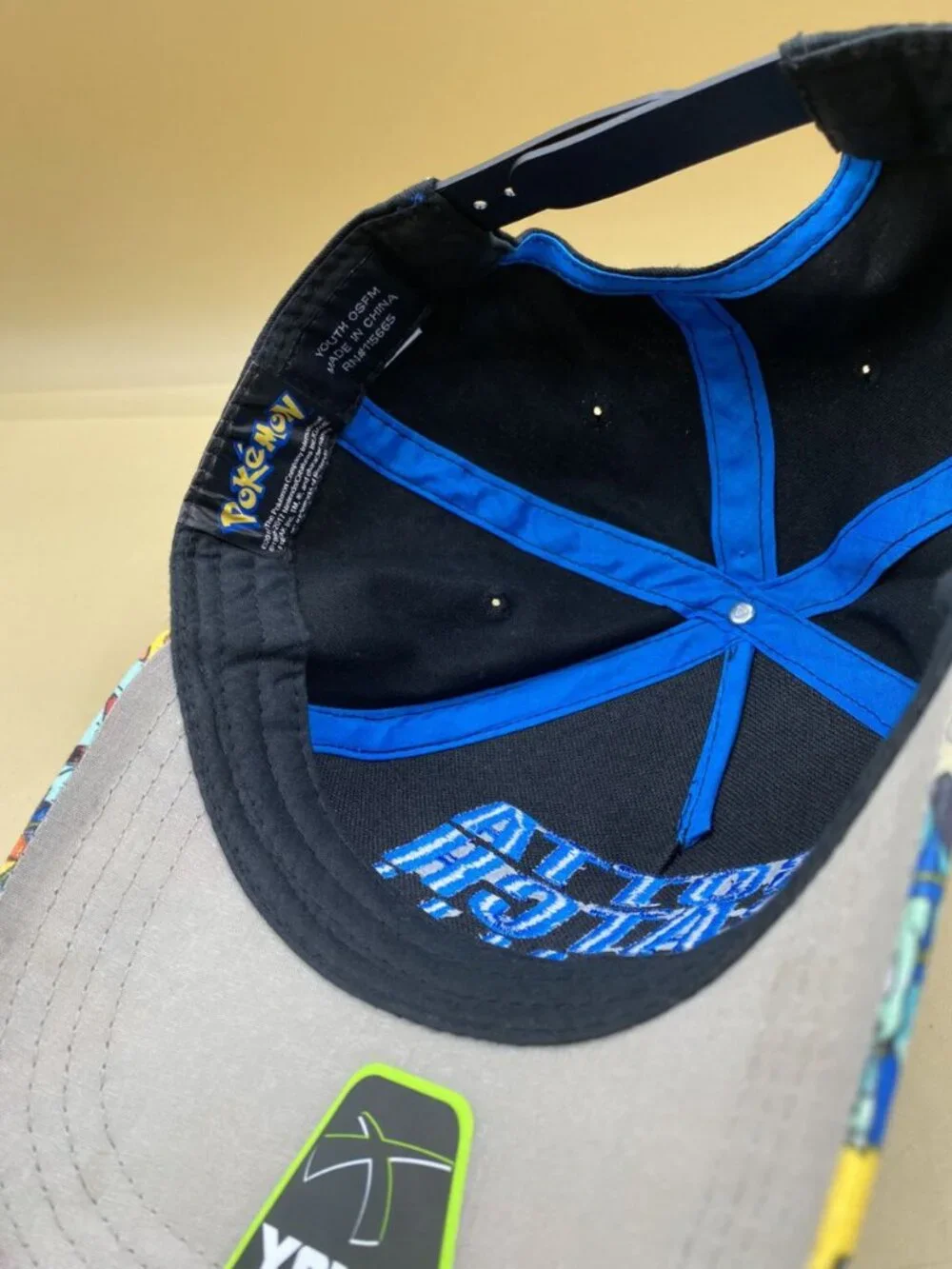 Pokemon Gotta Catch Em All Youth Baseball Cap Black Blue Snapback Hat Pokémon